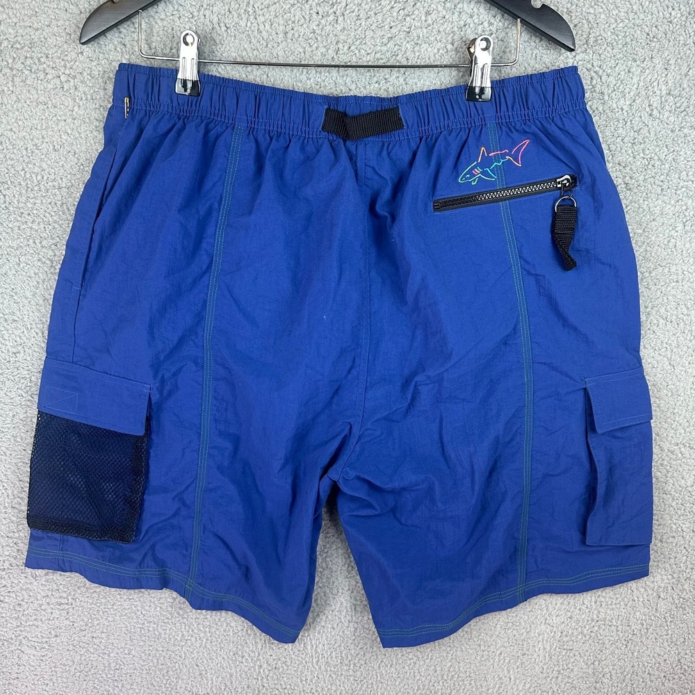 Greg Norman Men's Casual Swim Trunk Shorts Size XL Wrap Around Nylon Mesh Lined